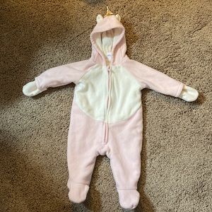 Old Navy Unicorn Fleece One Piece